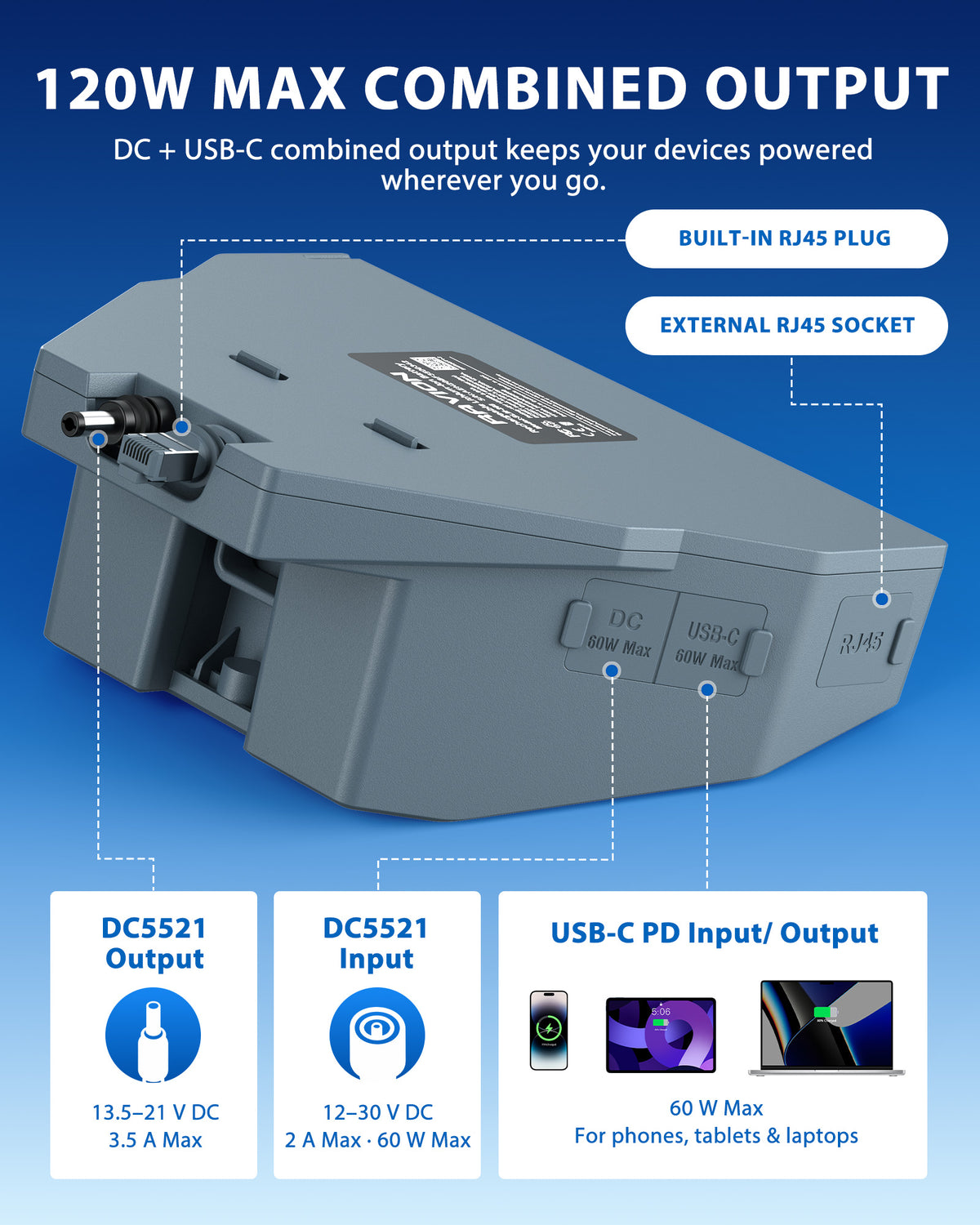Ravion® battery Gen 2 for Starlink Mini