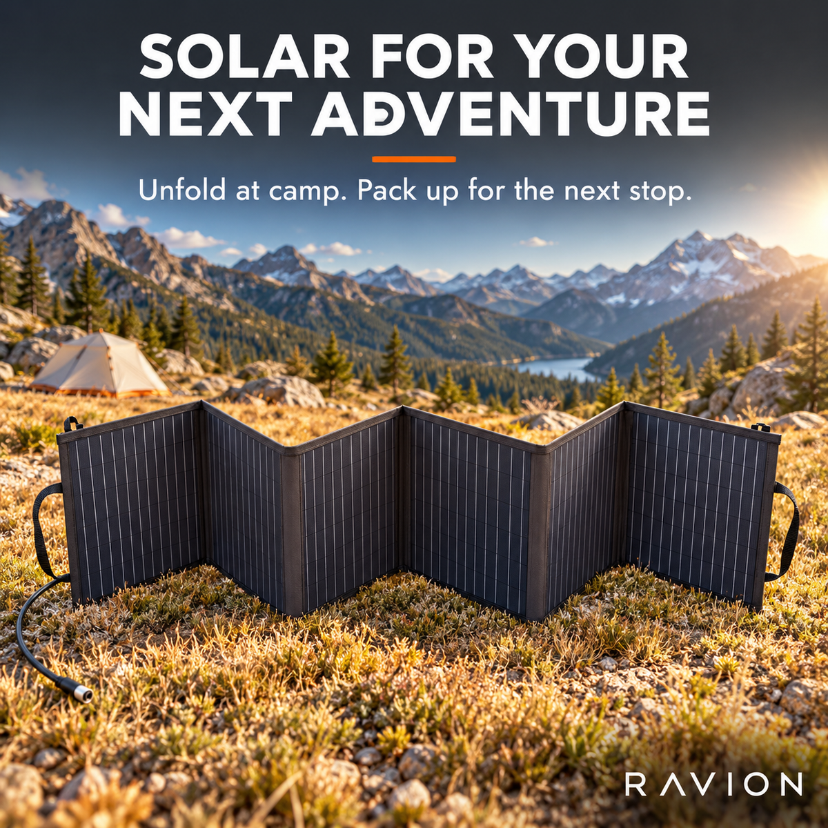 Ravion® 74W Solar Panel – Designed for Ravion Battery