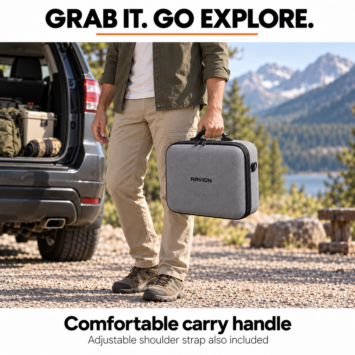 Ravion® Battery Travel Case for Starlink Mini