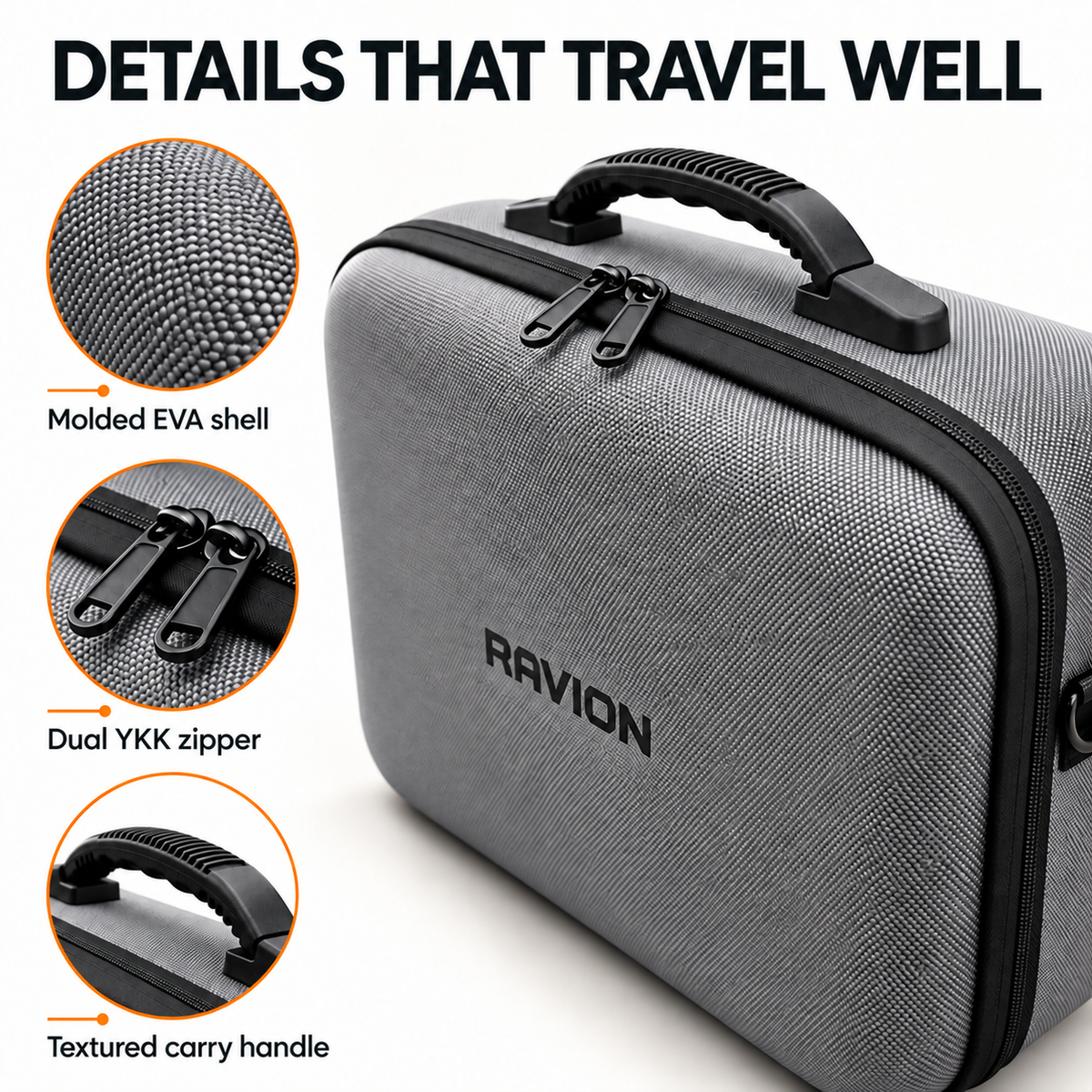 Ravion® Battery Travel Case for Starlink Mini